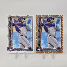Anthony Santander 2025 Topps Holiday Gold Lights #H14 Blue Jays MLB Base