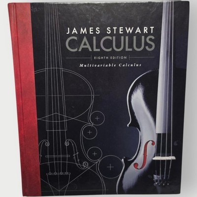 Multivariable Calculus Hardcover BOOK James Stewart 8th Edition Textbook 