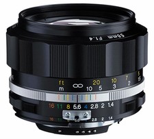 Voigtl nder Nokton 1.4/58Mm SLII-S AIS Black For Nikon F DEMO