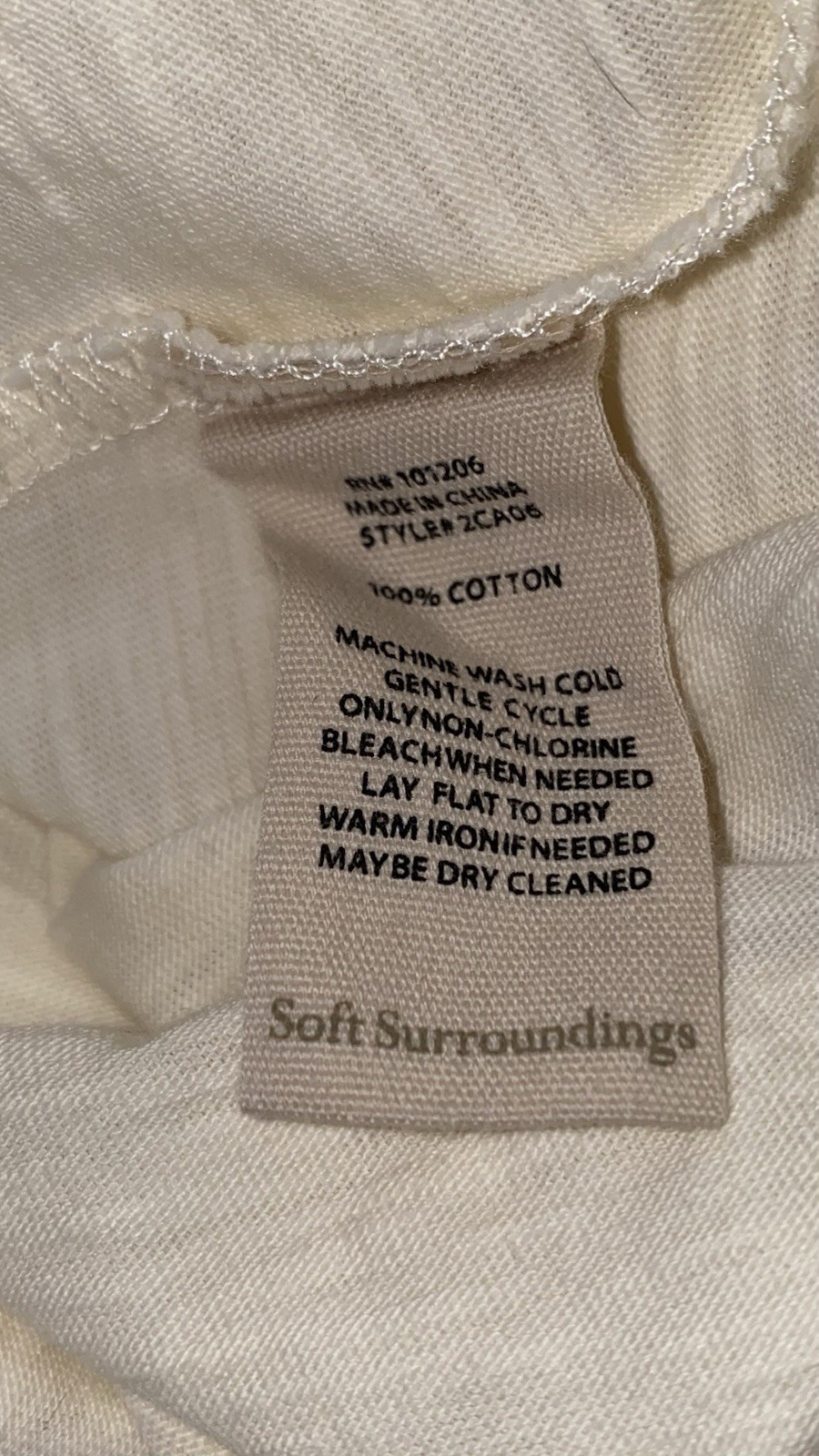 Soft Surroundings Danielle Statement Button Hanke… - image 8