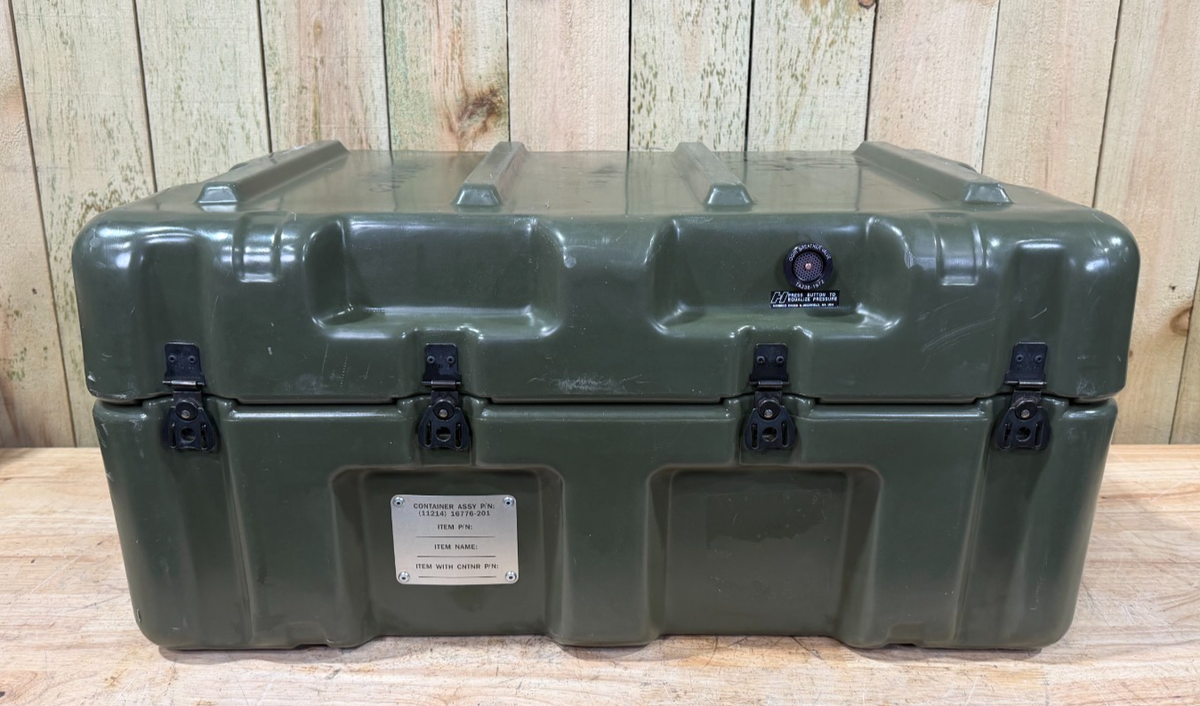 Pelican Hardigg Footlocker Green Case 31x21x15 Military Medic