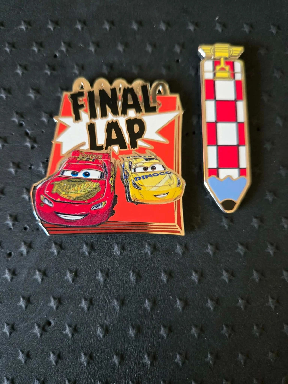 Disney Pencil and Notebook Mystery Pin - Cars