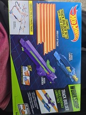 2013 Hot Wheels Track Builder Workshop Essentials Launch Pack NEW IN BOX