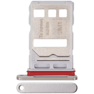 Replacement Sim Card Tray Compatible For Honor 70 (Crystal Silver)