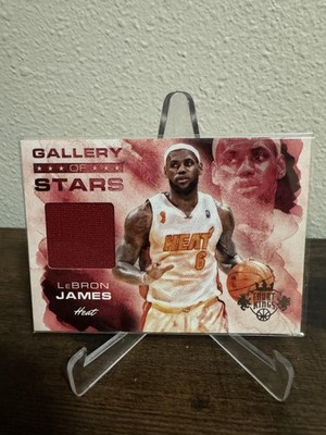 2013-14 Panini Court Kings LeBron James Gallery of Stars Jerseys #/325 HS