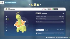 Meganium Shiny Alpha 6IVs Battle Ready - Legends ZA