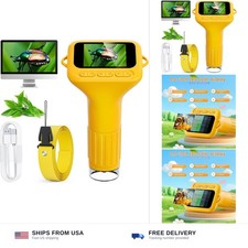 Digital Microscope for Kids, 2" Screen 1000X Handheld Microscope HD Pocket Po...
