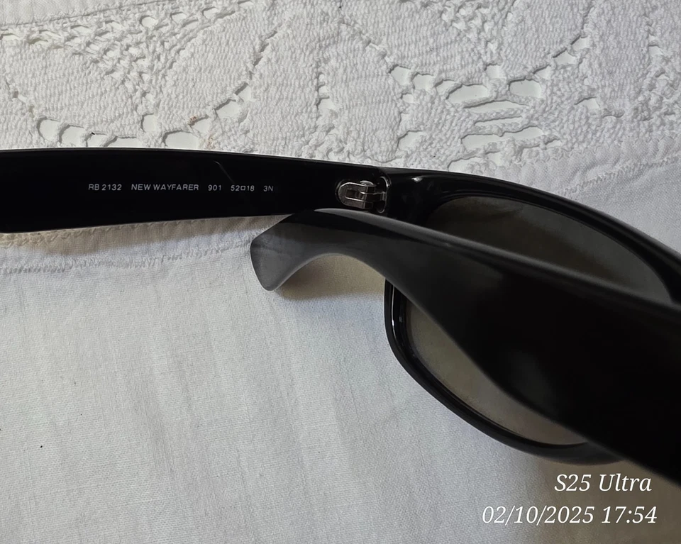 RayBan New Wayfarer Classic RB2132 901 52□18 3N - Immagine 4 di 4