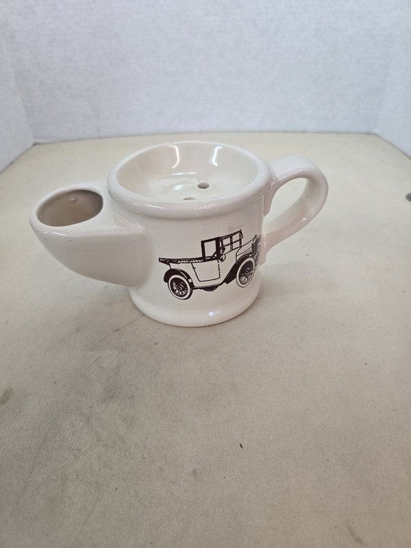 Vintage Shaving Mug Austin Motor Car England  Cream Color