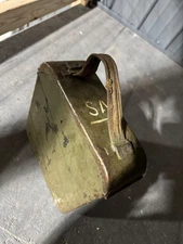 ORIGINAL WWII SOVIET RUSSIAN MAXIM 250RD AMMO CAN & AMMO BELT