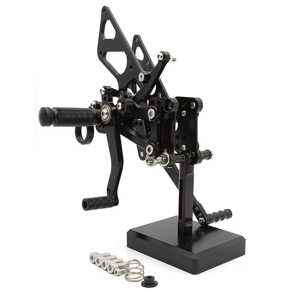 Juego de estriberas traseras de ajuste delantero CNC FXCNC para S1000RR 2009-2014 2009 2010 2013 Foto 2 de 4