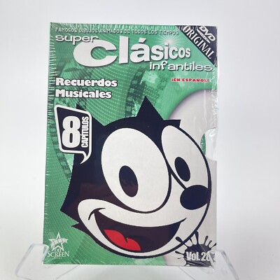 Super Clasico Infantiles Recuerdos Musicales DVD Dibujos Animados En Espanol