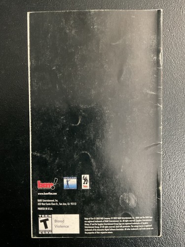 Reign of Fire Nintendo Gamecube Instruction Manual Only - Picture 2 of 2