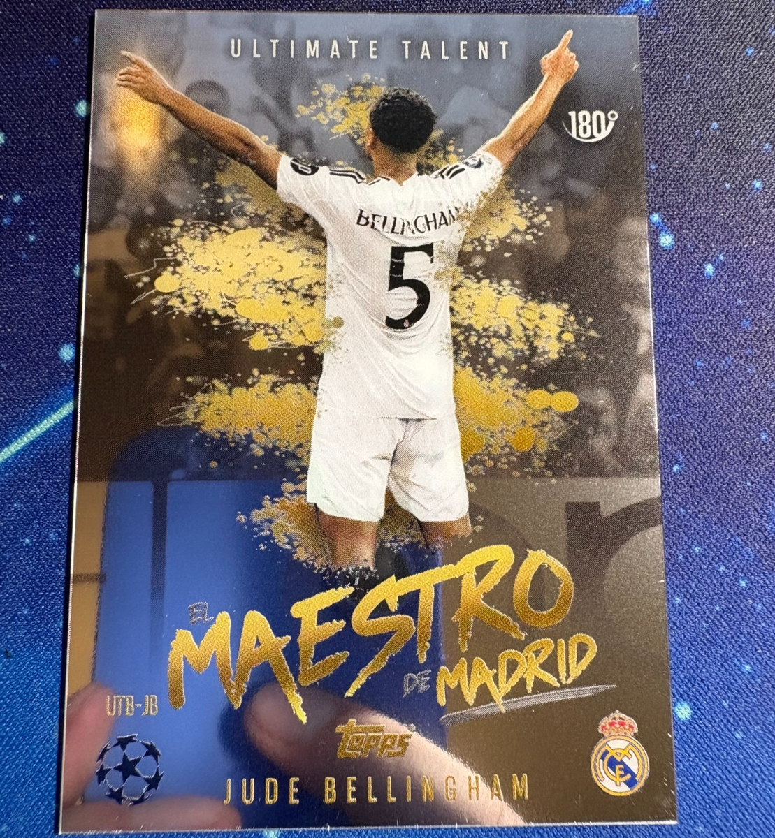 Ultimate Talent Jude Bellingham 180° El Maestro De Madrid Topps