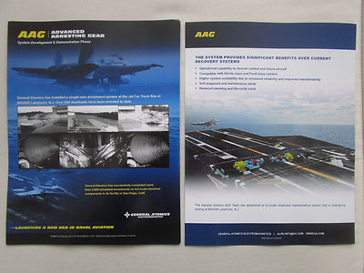 2015 GENERAL ATOMICS ELEKTROMAGNETICS ADVANCED ARRESTING GEAR NAVAL AVIATION