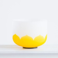 8 inch E Note Solar Plexus Chakra Sound Bowl Meditation Singing with Free Mallet