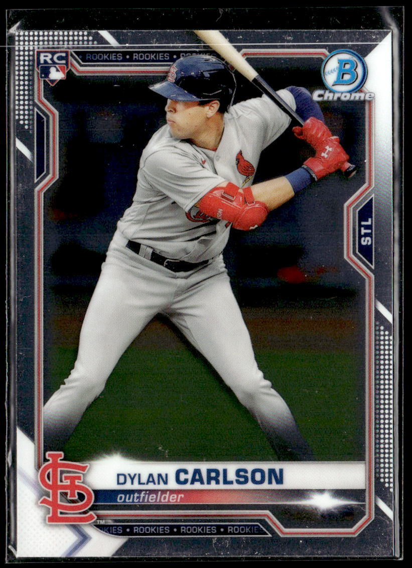 2021 Bowman Chrome #45 Dylan Carlson RC