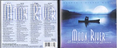 Moon River -All-Time Favorites From Stage And Screen ~ Various ~ 4 CDs ~ Good