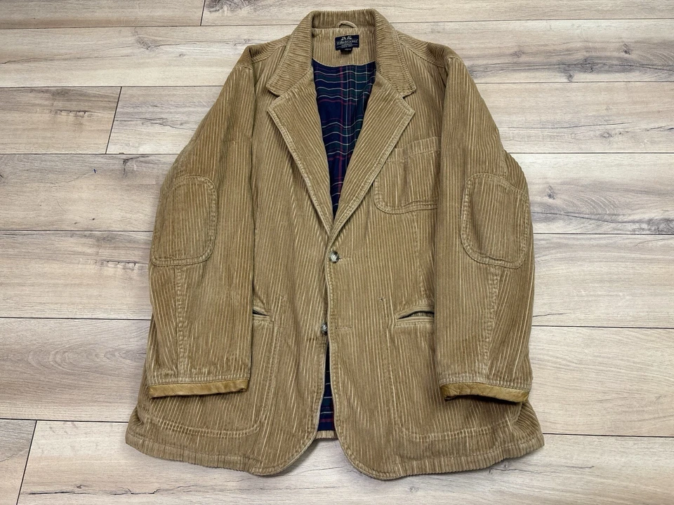 Chaqueta de Safari Willis & Geiger para Hombres Abrigo Blazer de Cuero Bush Popelina Pana Talla L