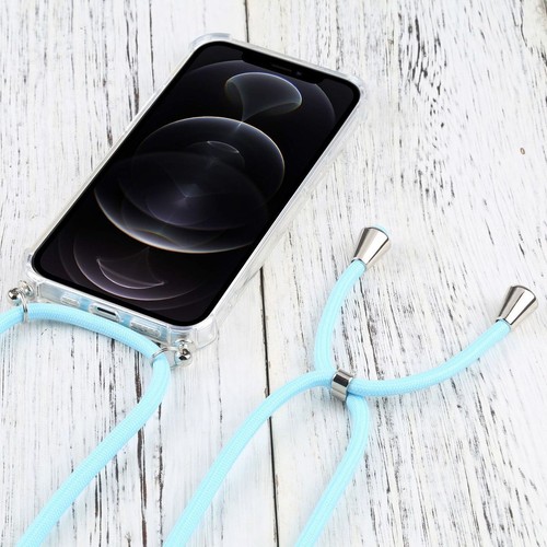 Łańcuszek na telefon komórkowy do Apple iPhone 13 Pro Max Etui na telefon Futerał ochronny Cover z paskiem Case - Zdjęcie 19 z 146