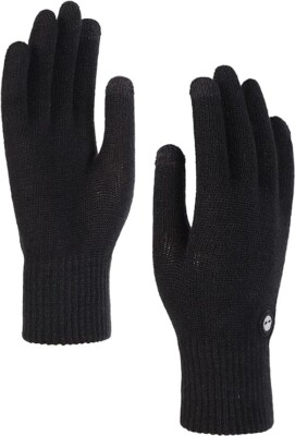 Timberland Men's Magic Glove with Touchscreen Technology, Black, One Size