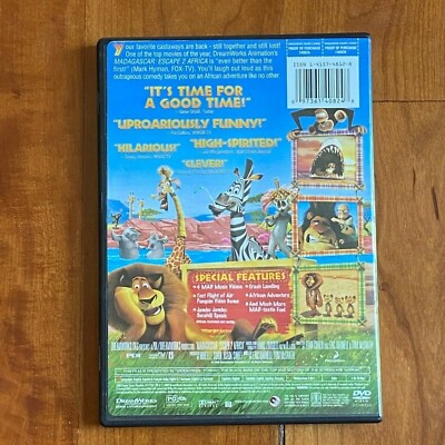 Madagascar 2 - Escape 2 Africa DVD | eBay