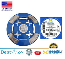 Orthodontic Wire Hard Elastic CrNi Round  0,90mm .036" in Roll 500g Morelli
