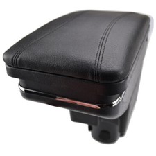 Mittelarmlehne Mittelkonsole Schwarz Leder,Für Honda Jazz 2002-2008  Armlehne