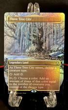 Three Tree City [Borderless Foil] #340 Prices | Magic Bloomburrow