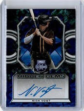 2023 Elite Extra Edition Hidden Gems Nick Vogt Auto (B34) A1 Padres