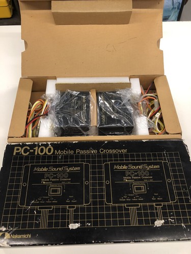 NEW NAKAMICHI PC-100 MOBILE 2 WAY PASSIVE CROSSOVER - 第 1/8 張圖片