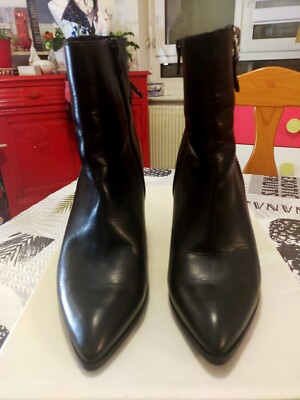 Bottines Hélène Noir - taille 36 | Confort & Vie