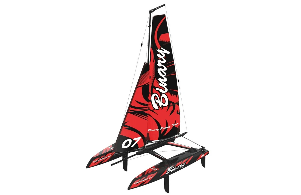 Rc sailing catamaran top