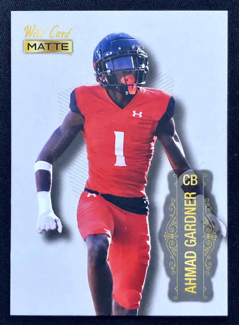 2022 Wild Card MATTE WHITE SILVER Football ROOKIE Edition *You