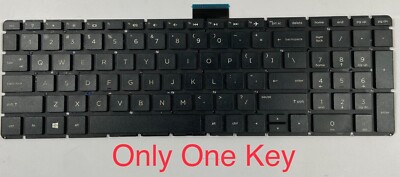 HP Laptop 15BS-BS212WM  Genuine US Keyboard One Key Cap + Hinge Original
