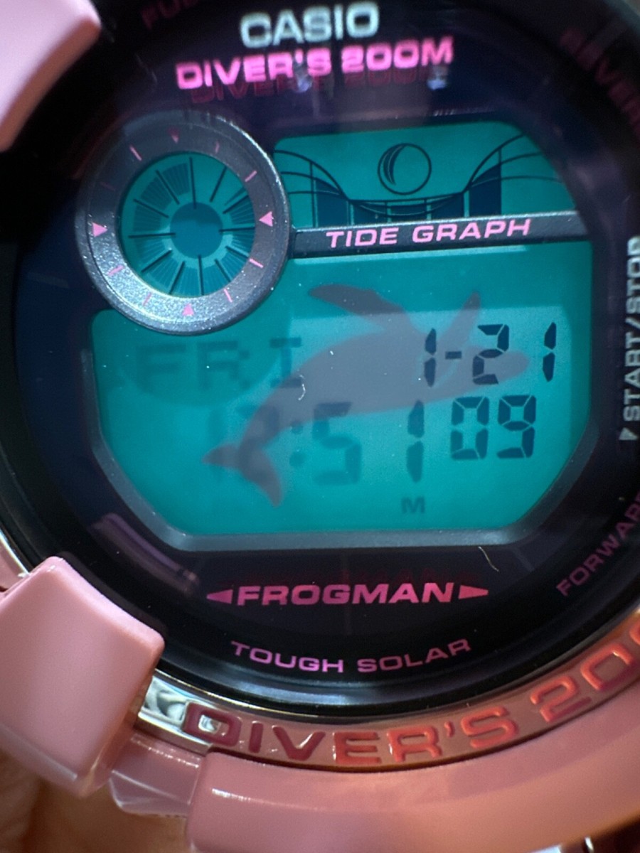 New G-SHOCK CASIO PINK FROGMAN GF-8250K 4JR Irukuji 2014