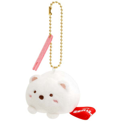 Sumikkogurashi x Yukimi Daifuku Collab. Hanging Plush Toy Shirokuma San-X JP LTD