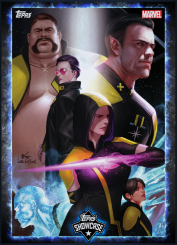 X-Tremists Topps Showcase Psylocke Purple - Topps Marvel Collect Karta cyfrowa - Zdjęcie 1 z 9