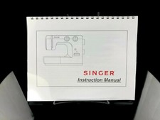 Máquina de coser Singer 1120 manual de instrucciones reimpresión encuadernada en espiral