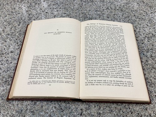 1937 Apes, Men and Morons by Earnest Albert Hooten - HC - 1st Edition - Signed - Picture 9 of 9