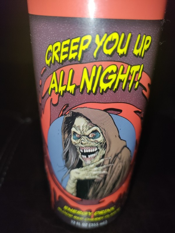 Creepshow Creep You Up All Night! Energy Drink * Sealed * Rare Collector's Item!