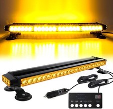 Led Emergency Strobe Light Bar Warning Rooftop Double Side Traffic Advisor-amber Led Emergency Strobe Light Bar Warning Rooftop Double Side Traffic Advisor-amber
