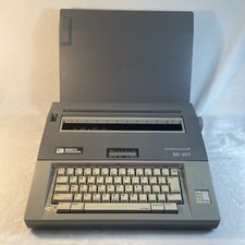 Smith Corona SD 650 Electric Typewriter w/ Cover & Manual Spell Right Vintage thumbnail