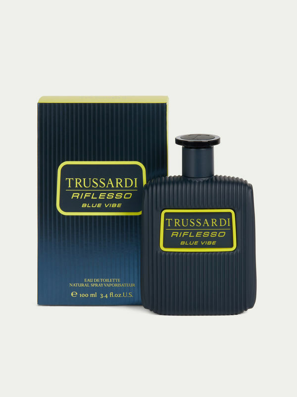 TRUSSARDI RIFLESSO BLUE VIBE EAU DE TOILETTE UOMO NATURAL SPRAY 100ML