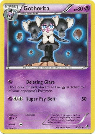 Pokemon Emerging Powers 46/98 Card - Gothorita