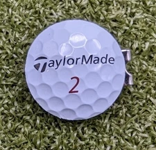 TaylorMade Real Golf Ball Marker With Magnetic Hat Clip Tour Response Tp5x Tp5