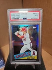PSA 9 2020 Topps Chrome 1985 Refractor MIKE TROUT Graded MINT 🔥