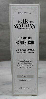 J.R. Watkins Cleansing Hand Elixir Flower 30ml 1 Fl. Ounce ︎Calendula Extract  