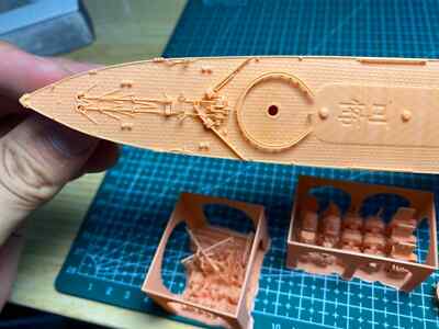 1/700 French Destroyer HMS Terror 3D Printed  resin Model Kit 