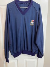 Vintage 1992 Curtis Cup Royal Liverpool GCC Pullover Windbreaker Navy Blue L-XL